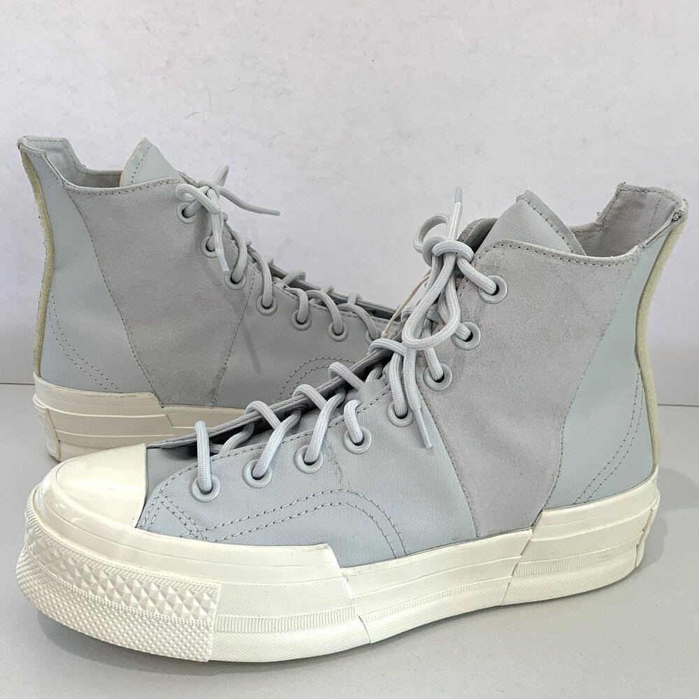 Converse Chuck 70 Plus All Star Mixed Material Platform Sneakers High Top Size 9 - Picture 2 of 9